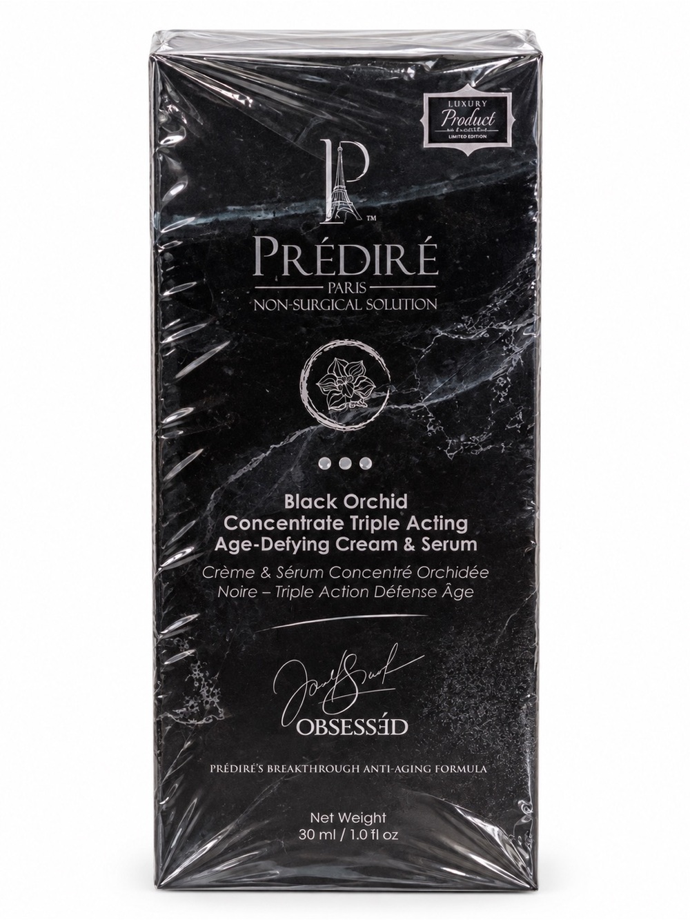 Prédiré Paris Black Orchid Cream + Serum NEW / FACTORY SEALED